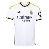 Camiseta Real Madrid Kylian Mbappe #9 Primera Equipación Replica 2023-24 mangas cortas